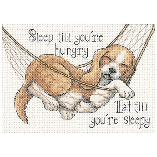 (image for) Mini The Good Life Counted Cross Stitch Kit